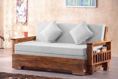 Solid Wood Jodhpur Sofa cum Bed