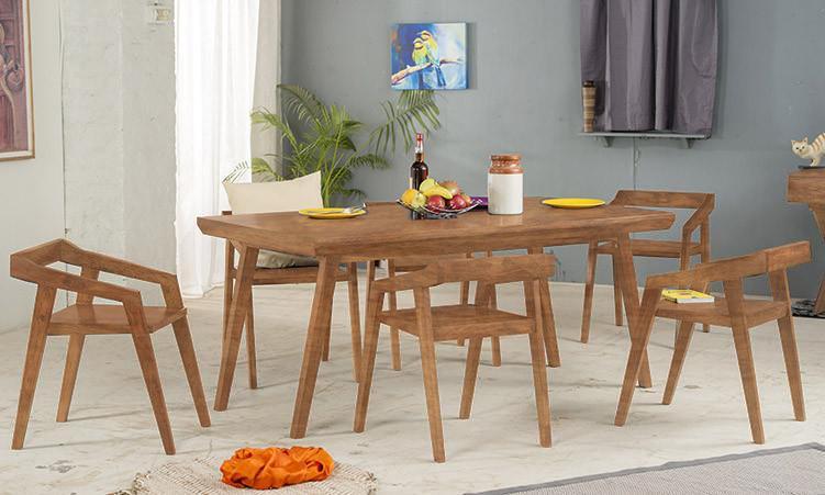 Solid Wood Buck Dining Set
