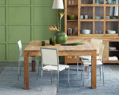 Solid Wood Voted Dining Set 8 Seater with Chairs